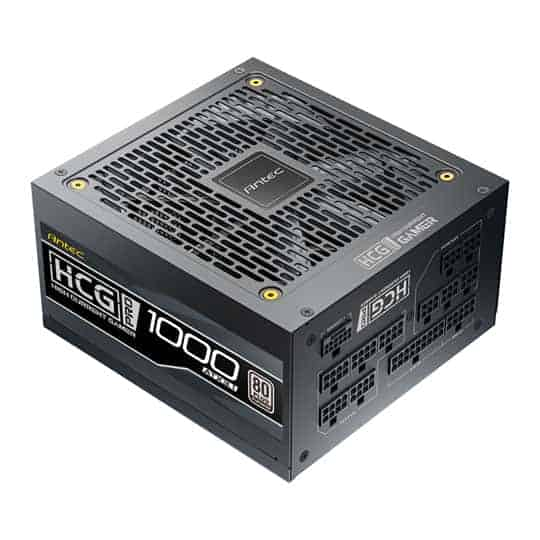 Antec HCG1000 Pro Platinuium 1000 Watt 80+ Platinum Fully Modular PCIe 5 ATX3.1 PSU/Power Supply